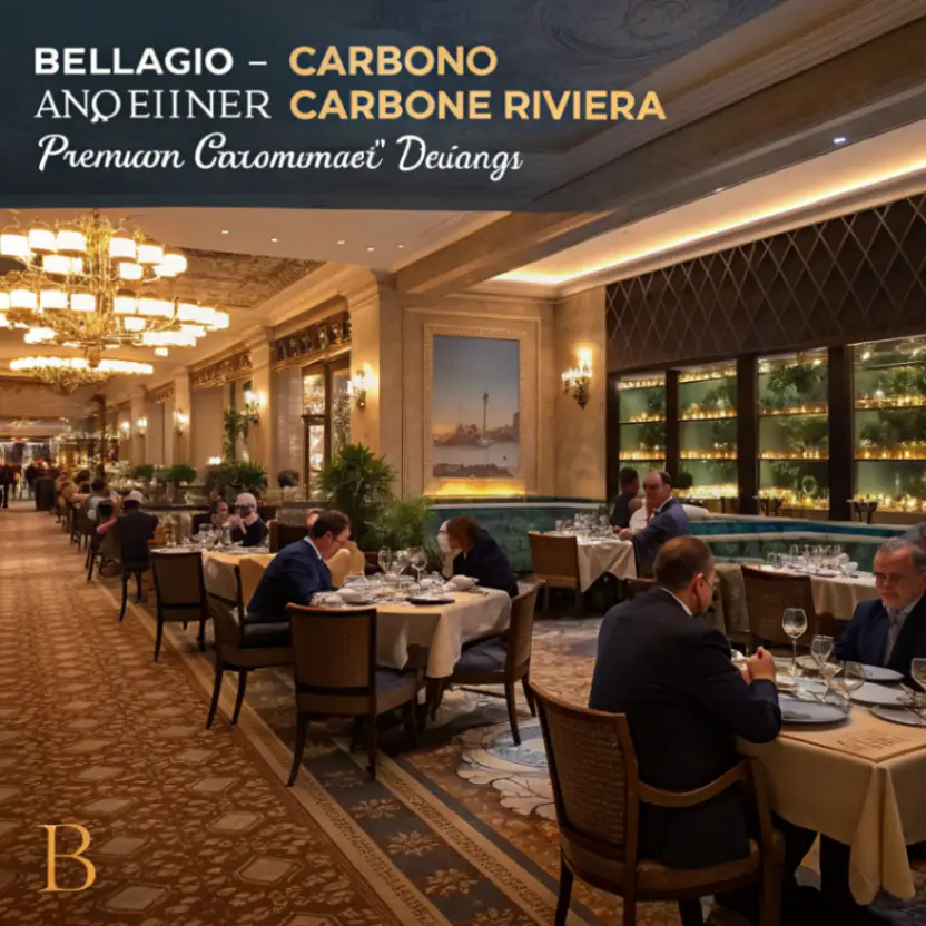 Bellagio и Carbone Riviera: премиум-гурманизация отеля на фоне кризисных доходов Bellagio и Carbone Riviera: премиум-гурманизация отеля на фоне кризисных доходов